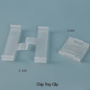 2인치 칩 트레이 클립2 inch Chip Tray ClipNatural PP Model: H20-04B-0615