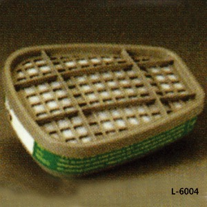 방진용 필터, 반면형 및 전면형용Cartridge암모니아/메틸아민용 Model: L-6004