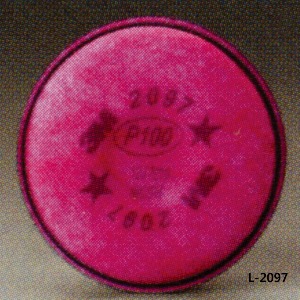 방진용 필터, 반면형 및 전면형용Filter냄새, 오존 Model: L-2097