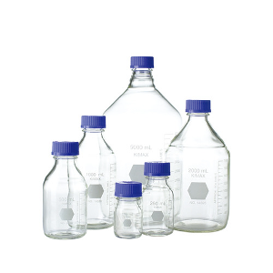 [Kimble®] GL45 랩바틀 GL45 Laboratory Bottle 투명 갈색