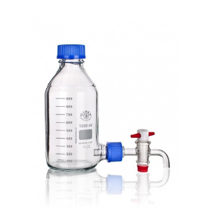 [Simax®] 글라스 광구 증류수 병 GL45 Glass Aspirator Bottle