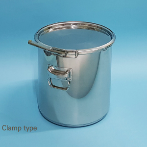 스테인레스 용기 클램프 타입 Stainless Steel Container Clamp type