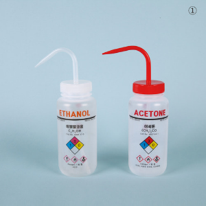 [LabPlasti®] 광구 라벨 세척병 LDPE재질 Safety Labeled Wash Bottle