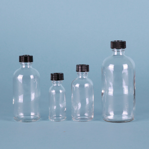 [J. G. Finneran] 세구병 유리샘플병 15ml - 1L with PE Cone Lined Cap 투명 갈색 Glass NarrowNeck Bottle