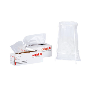 [Ratiolab] 멸균 가능 비닐백과 스탠드 Autoclavable Bag in Dispenser Box