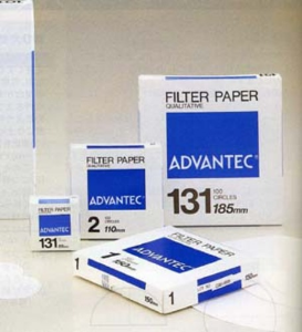 [Advantec] 정성여과지 Qualitative Filter Paper