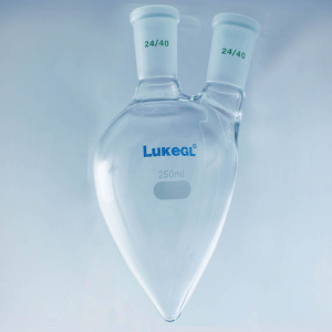 [LukeGL®] 2구 Pear형 플라스크 2-Neck Pear-shaped Flask