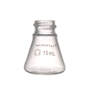 [Kimble®] 캡 삼각 플라스크 MICROFLEX Threaded Erlenmeyer Flask