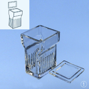 [Techno Glass] 유리 염색 밧드  Glass Staining Dish