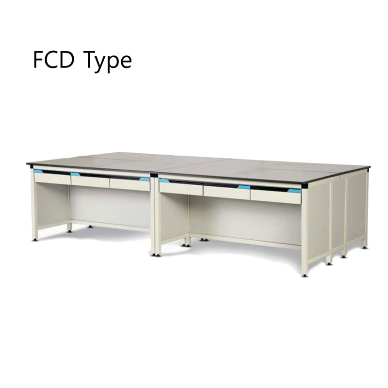 프래임형 중앙실험대, FCD TypeCenter Table프래임형w3000 x d1500 x h800mm Model: FCD2400