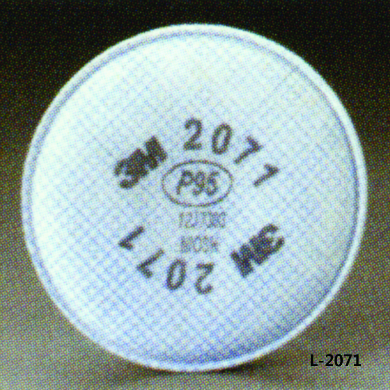 방진용 필터, 반면형 및 전면형용Filter분진, 미스트, 유기용제 Model: L-2078