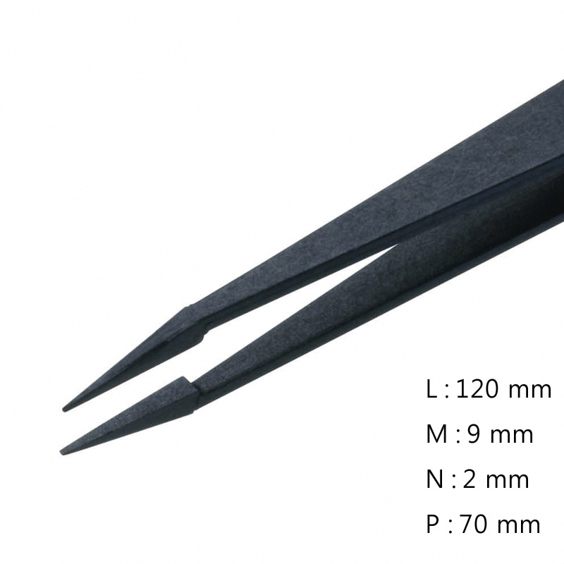 플라스틱 트위저, Rubis®,RU-NK7TweezerPolymer AlloyNK시리즈,L120mm Model: RU-NK7
