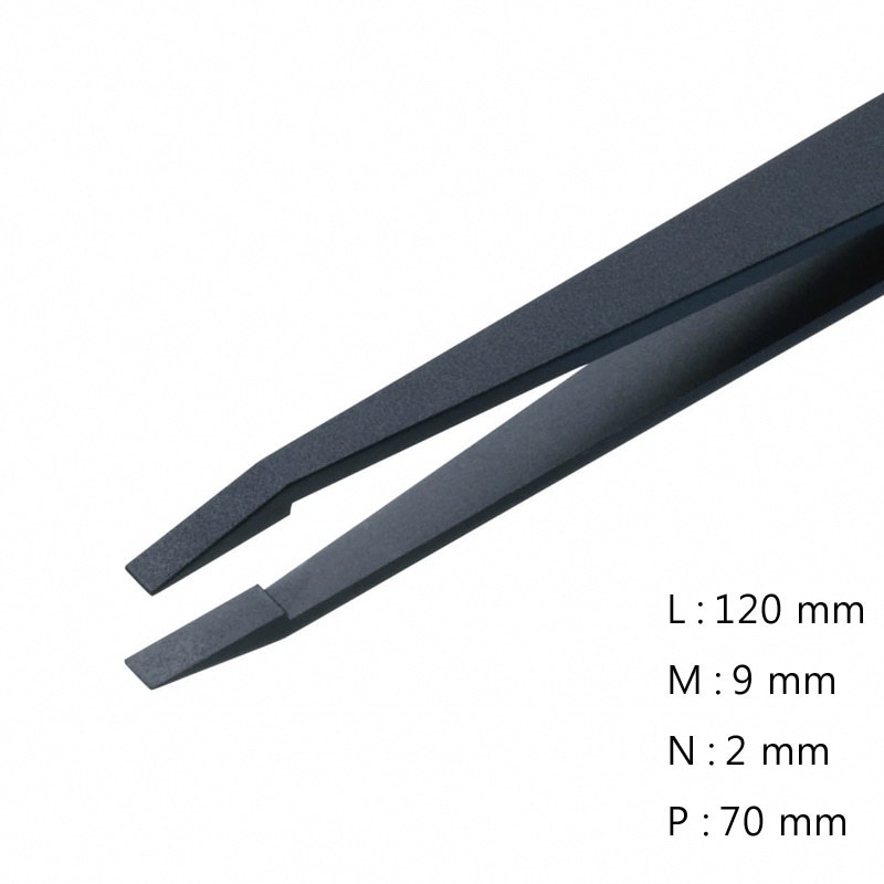 플라스틱 트위저, Rubis®,RU-NKRTweezerPolymer AlloyNK시리즈,L120mm Model: RU-NKR