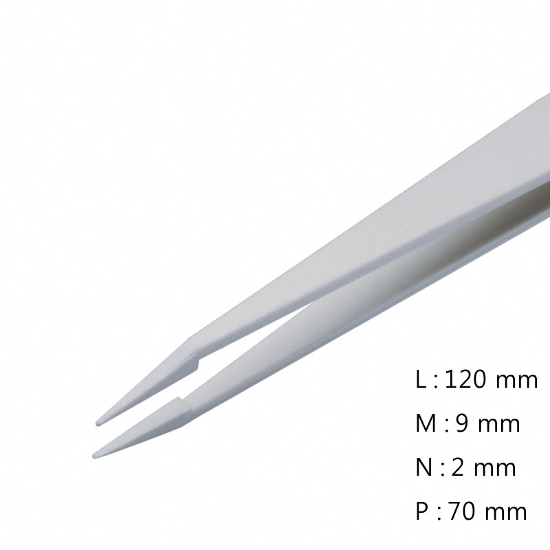 플라스틱 트위저, Rubis®,RU-K7TweezerPolymer AlloyK시리즈,L120mm Model: RU-K7