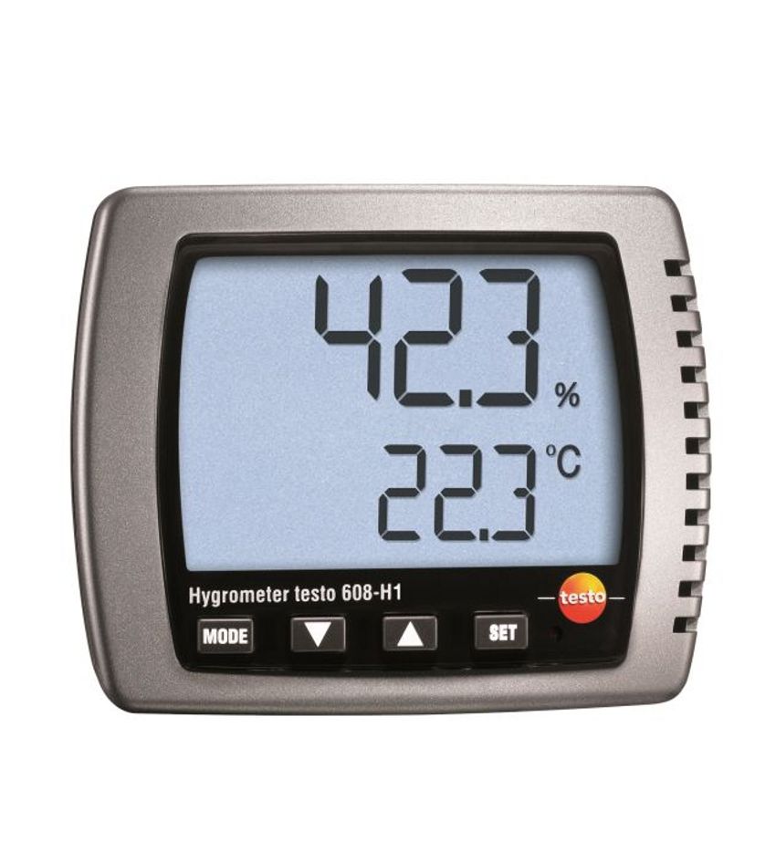탁상용 온습도계Thermohygrometer탁상형10~+70 °C, 2~98 %RH Model: 608-H2