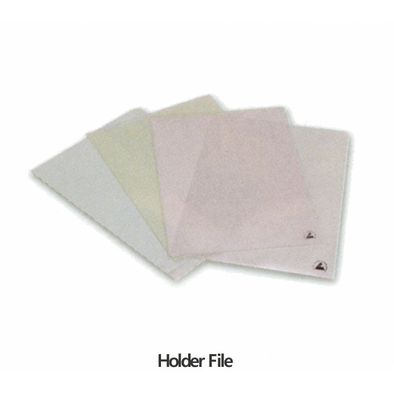 ESD 클린룸용 파일 홀더File Holder for Cleanroom클리어 파일 속지A4 Model: FH-TAC4