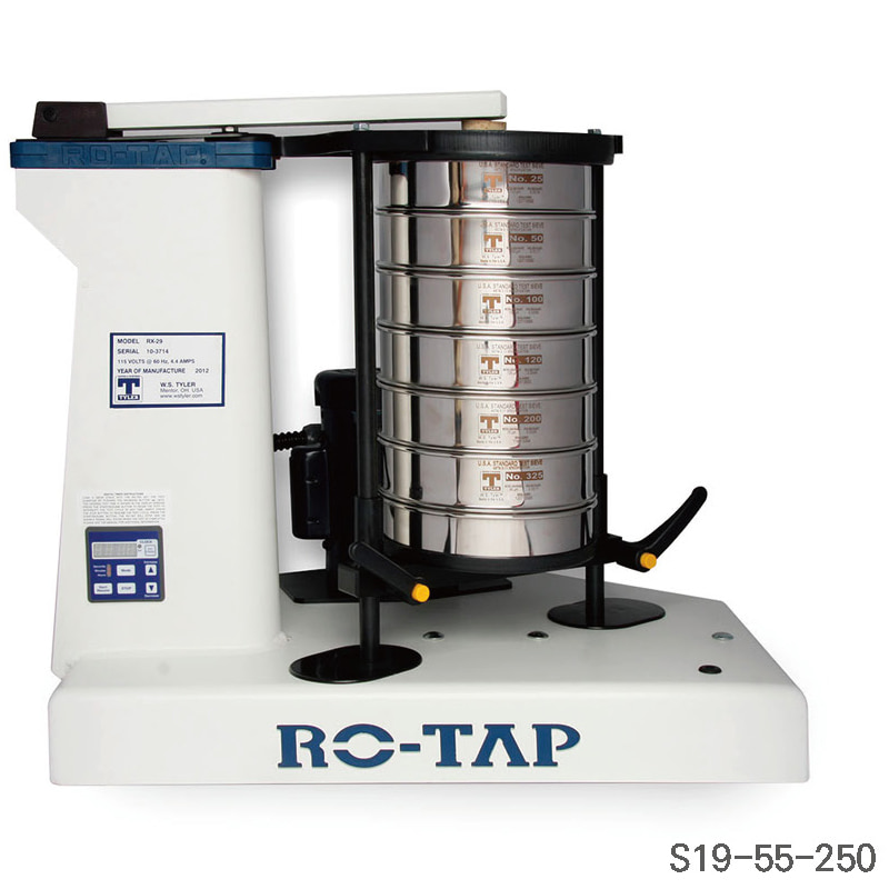 로텝 체 진동기Ro-Tap Test Sieve Shakerφ 200, 203mm220V Model: RX-29-16