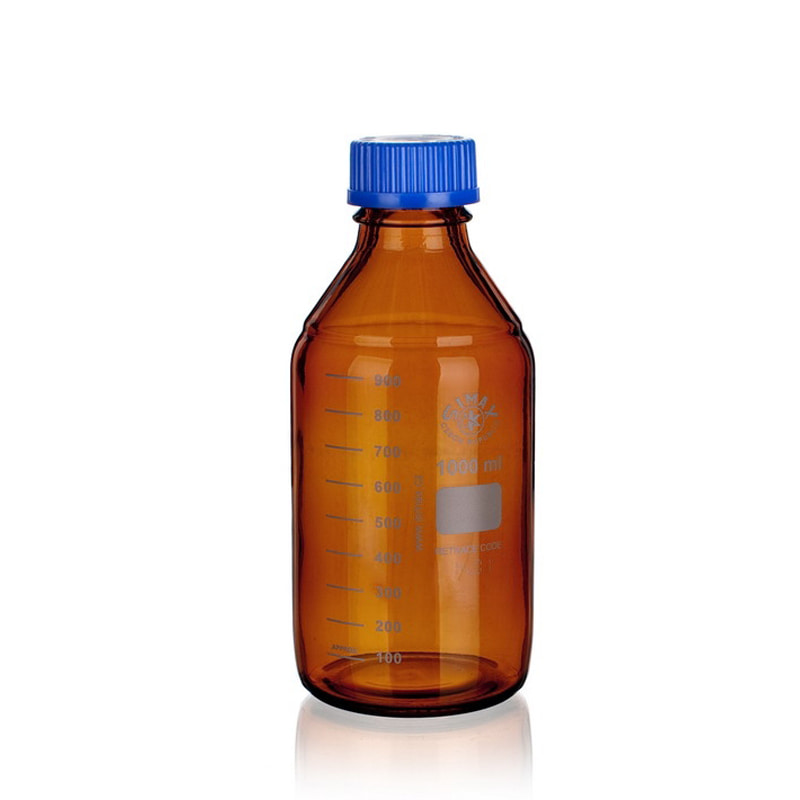 갈색 랩 바틀Amber BottleLaboratory, Simax®3.8L Model: 2070H/3.8L
